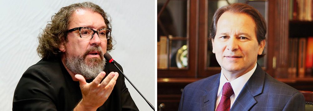 "Vão querer colocar a responsabilidade na guerra entre facções. O Estado, tanto o do Amazonas quanto o Federal, vão se declarar vítimas de grupos criminosos organizados. Ninguém assumirá a responsabilidade pela bestialidade que impera no sistema prisional", diz o advogado criminalista Antônio Carlos de Almeida Castro, o Kakay, em conversa com David Teixeira, professor de Direito Penal na USP; "É a 'justiça' em seu iníquo e suposto nivelamento social", responde David (Foto: Gisele Federicce) "Vão querer colocar a responsabilidade na guerra entre facções. O Estado, tanto o do Amazonas quanto o Federal, vão se declarar vítimas de grupos criminosos organizados. Ninguém assumirá a responsabilidade pela bestialidade que impera no sistema prisional", diz o advogado criminalista Antônio Carlos de Almeida Castro, o Kakay, em conversa com David Teixeira, professor de Direito Penal na USP; "É a 'justiça' em seu iníquo e suposto nivelamento social", responde David