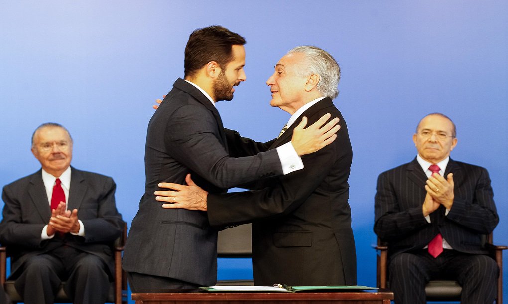 calero temer (Foto: Giuliana Miranda) calero temer