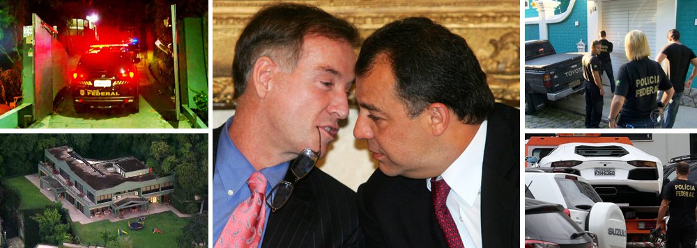 A Operação Lava Jato retomou suas atividades nesta quinta-feira 26, expedindo ordem de prisão contra um peixe grande: o empresário Eike Batista, que já foi o mais rico do Brasil e o oitavo mais rico do mundo; batizada de Eficiência, a nova fase também tem novos mandados contra o ex-governador Sergio Cabral, do PMDB, e vários de seus secretários; Eike não estava em casa quando a polícia chegou, mas vai se entregar, segundo seus advogados; já foi preso Flávio Godinho, vice-presidente de futebol do Flamengo, acusado de ser um dos operadores do esquema, através da ocultação e lavagem de dinheiro das propinas que eram recolhidas das empreiteiras que faziam obras públicas no Rio de Janeiro; em depoimento recente à PF, Eike havia tentado ser delator (vídeo) (Foto: Leonardo Attuch) A Operação Lava Jato retomou suas atividades nesta quinta-feira 26, expedindo ordem de prisão contra um peixe grande: o empresário Eike Batista, que já foi o mais rico do Brasil e o oitavo mais rico do mundo; batizada de Eficiência, a nova fase também tem novos mandados contra o ex-governador Sergio Cabral, do PMDB, e vários de seus secretários; Eike não estava em casa quando a polícia chegou, mas vai se entregar, segundo seus advogados; já foi preso Flávio Godinho, vice-presidente de futebol do Flamengo, acusado de ser um dos operadores do esquema, através da ocultação e lavagem de dinheiro das propinas que eram recolhidas das empreiteiras que faziam obras públicas no Rio de Janeiro; em depoimento recente à PF, Eike havia tentado ser delator (vídeo)