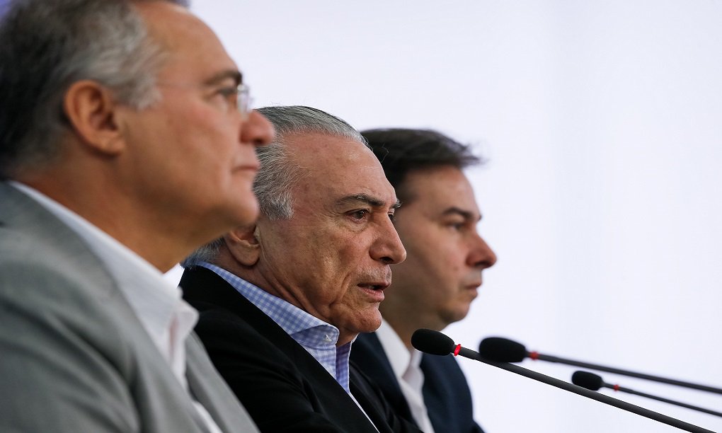 temer renan rodrigo (Foto: José Barbacena) temer renan rodrigo