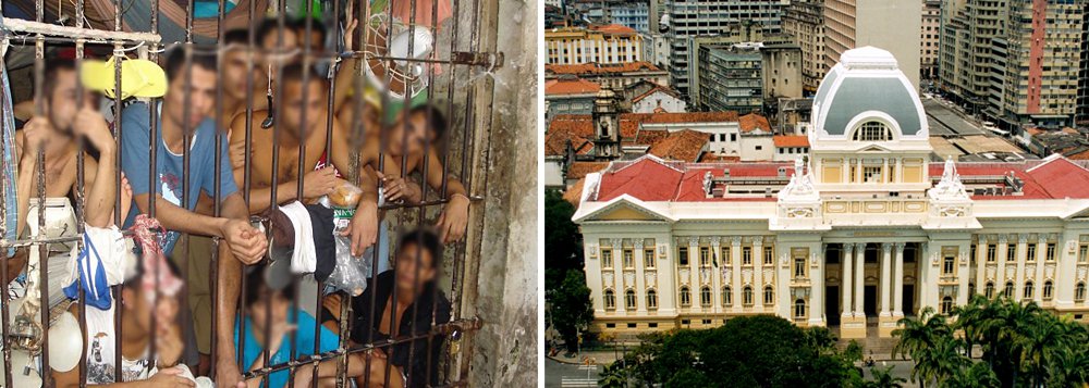 Possibilidade de uma tragédia nos presídios pernambucanos nos moldes das registradas no Amazonas e Roraima levou o Tribunal de Justiça de Pernambuco (TJPE) a adotar um conjunto de medidas preventivas visando evitar os riscos atuais. O TJPE irá criar uma Comissão de Monitoramento e Fiscalização do Sistema Carcerário e ampliar as atividades da Central de Agilização Processual, para julgamentos de ações penais de réus presos, a criação de uma Central de Medidas Cautelares e de uma Vara de Execução Penal do Regime Aberto; medidas visam agilizar o julgamento de presos em Pernambuco, já que cerca de metade dos 30.028 encarcerados no Estado ainda não foram julgados (Foto: Paulo Emílio) Possibilidade de uma tragédia nos presídios pernambucanos nos moldes das registradas no Amazonas e Roraima levou o Tribunal de Justiça de Pernambuco (TJPE) a adotar um conjunto de medidas preventivas visando evitar os riscos atuais. O TJPE irá criar uma Comissão de Monitoramento e Fiscalização do Sistema Carcerário e ampliar as atividades da Central de Agilização Processual, para julgamentos de ações penais de réus presos, a criação de uma Central de Medidas Cautelares e de uma Vara de Execução Penal do Regime Aberto; medidas visam agilizar o julgamento de presos em Pernambuco, já que cerca de metade dos 30.028 encarcerados no Estado ainda não foram julgados