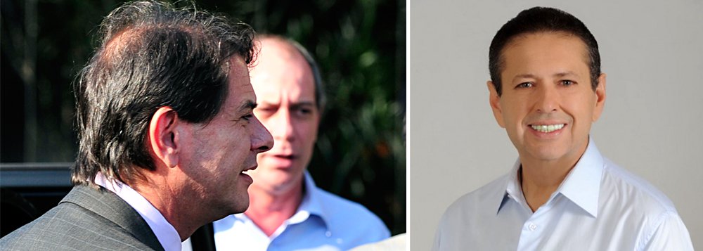 Marcada para esta quinta (1), a eleição para a presidência da Assembleia Legislativa do Ceará causou o rompimento entre os grupos políticos dos Ferreira Gomes (PDT) e de Domingos Filho (PDT). Enquanto Ciro e Cid apoiam a reeleição de Zezinho Albuquerque (PDT), Filho vem costurando apoios à candidatura de Sérgio Aguiar (Foto: Rodrigo Rocha) Marcada para esta quinta (1), a eleição para a presidência da Assembleia Legislativa do Ceará causou o rompimento entre os grupos políticos dos Ferreira Gomes (PDT) e de Domingos Filho (PDT). Enquanto Ciro e Cid apoiam a reeleição de Zezinho Albuquerque (PDT), Filho vem costurando apoios à candidatura de Sérgio Aguiar