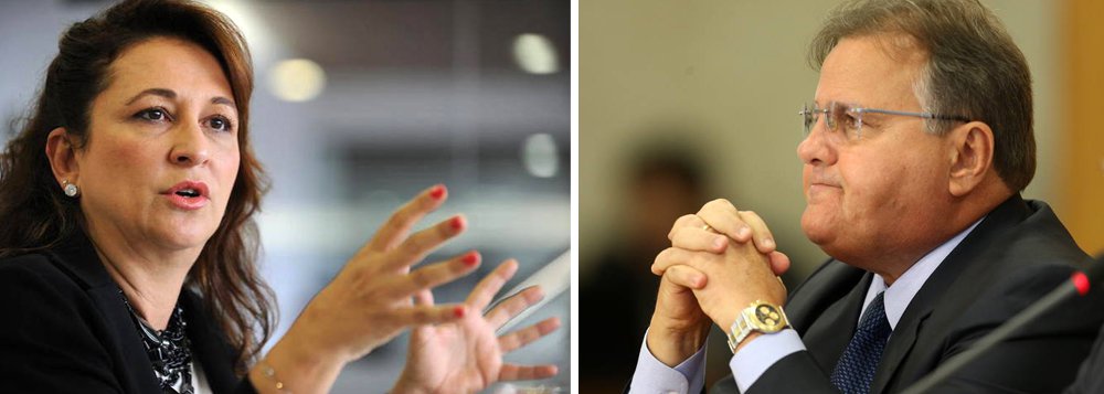 Senadora Kátia Abreu (PMDB-TO) disse que a queda de Geddel Vieira Lima da Secretaria de Governo de Michel Temer, em meio ao escândalo denunciado pelo ex-ministro da Cultura Marcelo Calero, não encerra o caso; "Cabe uma investigação profunda", afirmou a senadora pelo Twitter; senadora foi irônica com o colega de partido; "E o processo contra mim na comissão de ética do PMDB pedindo minha expulsão foi aberto pelo ex Min Geddel. Quanta ironia do destino. No passado castigo vinha a cavalo mas hoje vem por E mail. O céu está todo informatizado", afirmou (Foto: Aquiles Lins) Senadora Kátia Abreu (PMDB-TO) disse que a queda de Geddel Vieira Lima da Secretaria de Governo de Michel Temer, em meio ao escândalo denunciado pelo ex-ministro da Cultura Marcelo Calero, não encerra o caso; "Cabe uma investigação profunda", afirmou a senadora pelo Twitter; senadora foi irônica com o colega de partido; "E o processo contra mim na comissão de ética do PMDB pedindo minha expulsão foi aberto pelo ex Min Geddel. Quanta ironia do destino. No passado castigo vinha a cavalo mas hoje vem por E mail. O céu está todo informatizado", afirmou