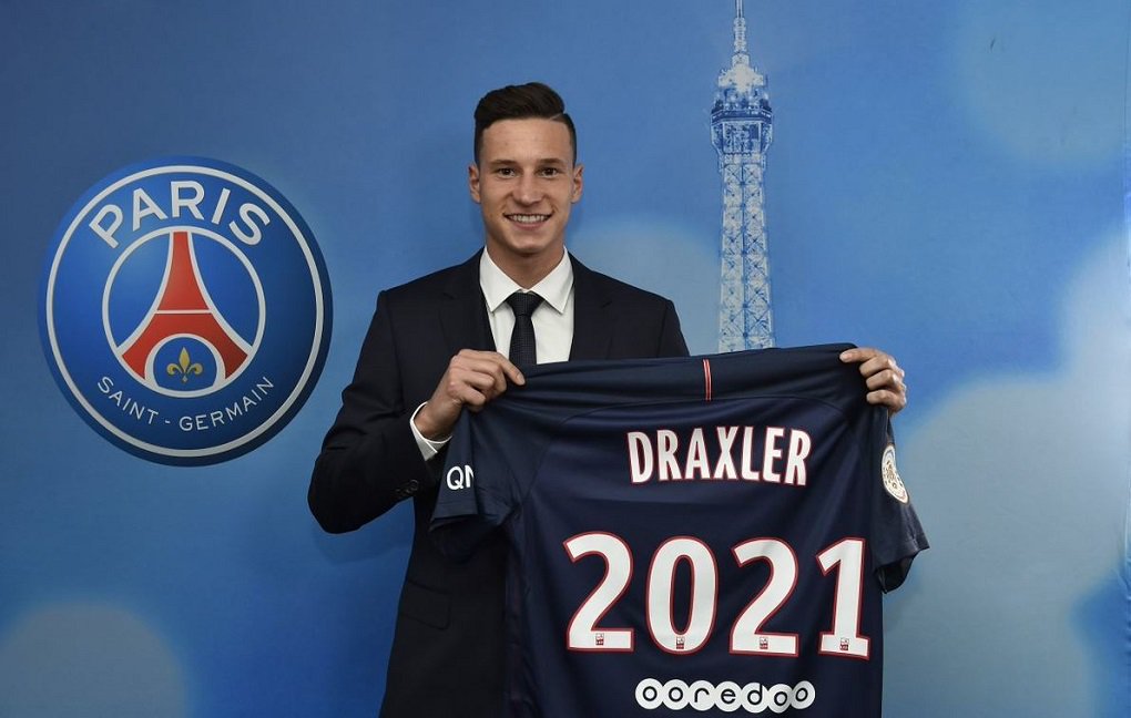 Jogador do Wolfsburg foi contratado pelo Paris Saint Germain e assinou contrato de quatro anos e meio, informou o time atual campeão francês; jogador de 23 anos, que começou sua carreira profissional no Schalke 04 em 2011, fez parte da seleção alemã campeã da Copa do Mundo de 2014 (Foto: José Barbacena) Jogador do Wolfsburg foi contratado pelo Paris Saint Germain e assinou contrato de quatro anos e meio, informou o time atual campeão francês; jogador de 23 anos, que começou sua carreira profissional no Schalke 04 em 2011, fez parte da seleção alemã campeã da Copa do Mundo de 2014