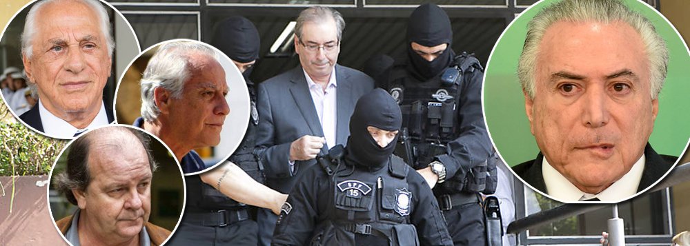 Não poderiam ser mais ameaçadoras as perguntas feitas por Eduardo Cunha a Michel Temer, sua testemunha, na Operação Lava Jato; basicamente, Cunha questiona Temer sobre os principais operadores do PMDB, como Jorge Zelada, ex-diretor da área internacional da Petrobras, e José Augusto Henriques, lobista do setor de petróleo – ambos presos em Curitiba; Cunha também questiona sua testemunha sobre sua relação com o empresário José Yunes, melhor amigo de Temer e tido no mercado como parceiro do peemedebista em empreendimentos imobiliários; ou seja: Cunha já decidiu que não vai morrer sozinho, sem levar seu principal aliado, que sempre foi Michel Temer (Foto: Leonardo Attuch) Não poderiam ser mais ameaçadoras as perguntas feitas por Eduardo Cunha a Michel Temer, sua testemunha, na Operação Lava Jato; basicamente, Cunha questiona Temer sobre os principais operadores do PMDB, como Jorge Zelada, ex-diretor da área internacional da Petrobras, e José Augusto Henriques, lobista do setor de petróleo – ambos presos em Curitiba; Cunha também questiona sua testemunha sobre sua relação com o empresário José Yunes, melhor amigo de Temer e tido no mercado como parceiro do peemedebista em empreendimentos imobiliários; ou seja: Cunha já decidiu que não vai morrer sozinho, sem levar seu principal aliado, que sempre foi Michel Temer
