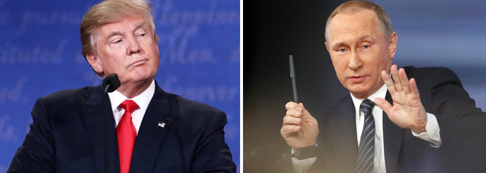 Presidente da Rússia, Vladimir Putin, e o presidente eleito dos Estados Unidos, Donald Trump, não vão se encontrar antes que Trump assuma o cargo em 20 de janeiro de 2017, disse o Kremlin nesta terça-feira; Trump havia anteriormente falado que queria encontrar Putin, possivelmente antes de sua posse (Foto: Aquiles Lins) Presidente da Rússia, Vladimir Putin, e o presidente eleito dos Estados Unidos, Donald Trump, não vão se encontrar antes que Trump assuma o cargo em 20 de janeiro de 2017, disse o Kremlin nesta terça-feira; Trump havia anteriormente falado que queria encontrar Putin, possivelmente antes de sua posse