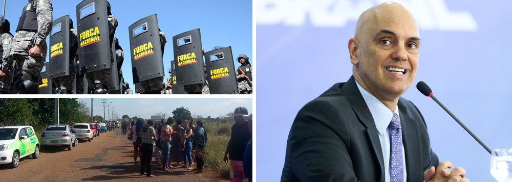 Ofício assinado pela governadora Suely Campos solicitando auxílio da Força Nacional de Segurança em "caráter de urgência" para reforçar a guarda de instalações prisionais de Roraima foi encaminhado ao ministro da Justiça, Alexandre de Moraes, em 21 de novembro; "Apesar do reconhecimento da importância do pedido de Vossa Excelência, infelizmente, por ora, não poderemos atender ao seu pleito", respondeu Moraes; "A Força Nacional de Segurança Pública encontra-se em fase de preparação para operação de enfrentamento de homicídios e violência doméstica, cujo plano está em desenvolvimento neste Ministério, destinando, a priori, a atuação nas capitais dos 26 estados e no Distrito Federal", justificou (Foto: Paulo Emílio) Ofício assinado pela governadora Suely Campos solicitando auxílio da Força Nacional de Segurança em "caráter de urgência" para reforçar a guarda de instalações prisionais de Roraima foi encaminhado ao ministro da Justiça, Alexandre de Moraes, em 21 de novembro; "Apesar do reconhecimento da importância do pedido de Vossa Excelência, infelizmente, por ora, não poderemos atender ao seu pleito", respondeu Moraes; "A Força Nacional de Segurança Pública encontra-se em fase de preparação para operação de enfrentamento de homicídios e violência doméstica, cujo plano está em desenvolvimento neste Ministério, destinando, a priori, a atuação nas capitais dos 26 estados e no Distrito Federal", justificou