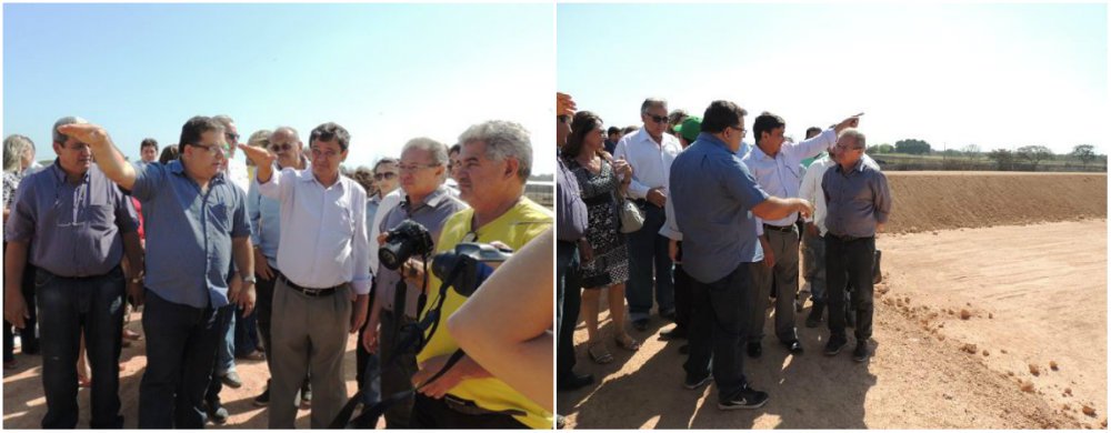 O governador Wellington Dias visitou, na manhã desta sexta-feira, 04, o canteiro de obras da implantação do sistema de esgotamento sanitário da cidade de Barras, localizada a 126 quilômetros ao norte de Teresina; estão sendo investidos R$ 7,5 milhões, provenientes da Fundação Nacional de Saúde (FUNASA), com contrapartida do Governo do Piauí (Foto: Valter Lima) O governador Wellington Dias visitou, na manhã desta sexta-feira, 04, o canteiro de obras da implantação do sistema de esgotamento sanitário da cidade de Barras, localizada a 126 quilômetros ao norte de Teresina; estão sendo investidos R$ 7,5 milhões, provenientes da Fundação Nacional de Saúde (FUNASA), com contrapartida do Governo do Piauí