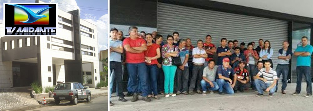 Funcionários da TV Mirante Imperatriz, afiliada da Globo em Imperatriz, no sul do Maranhão, estão em greve desde a última terça-feira (24) por tempo indeterminado; programação local que era gerada na cidade está suspensa e somente o sinal que vem de São Luís é exibido; movimento grevista reclama de reajuste de salário abaixo da inflação e corte do vale-alimentação; segundo o Sindicato dos Jornalistas e Radialistas de Imperatriz, afiliada da Globo passa por uma situação difícil, desde que o estado passou a ser governado por Flávio Dino (PCdoB), o primeiro não ligado aos Sarney depois de 31 anos; governador teria deixado de investir recursos de publicidade em demasia na TV Mirante, como era feito (Foto: Aquiles Lins) Funcionários da TV Mirante Imperatriz, afiliada da Globo em Imperatriz, no sul do Maranhão, estão em greve desde a última terça-feira (24) por tempo indeterminado; programação local que era gerada na cidade está suspensa e somente o sinal que vem de São Luís é exibido; movimento grevista reclama de reajuste de salário abaixo da inflação e corte do vale-alimentação; segundo o Sindicato dos Jornalistas e Radialistas de Imperatriz, afiliada da Globo passa por uma situação difícil, desde que o estado passou a ser governado por Flávio Dino (PCdoB), o primeiro não ligado aos Sarney depois de 31 anos; governador teria deixado de investir recursos de publicidade em demasia na TV Mirante, como era feito