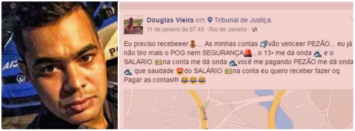 O policial militar do Rio de Janeiro cometeu um suicídio e transmitiu o ato ao vivo em Brás de Pina, na Zona Norte do Rio; ao veicular as imagens, o soldado Douglas de Jesus Vieira, de 28 anos, se comunicava com pessoas que acompanhavam a transmissão antes de cometer o suicídio; ele tinha seis anos na corporação e era lotado no 24º BPM (Queimados) (Foto: Aquiles Lins) O policial militar do Rio de Janeiro cometeu um suicídio e transmitiu o ato ao vivo em Brás de Pina, na Zona Norte do Rio; ao veicular as imagens, o soldado Douglas de Jesus Vieira, de 28 anos, se comunicava com pessoas que acompanhavam a transmissão antes de cometer o suicídio; ele tinha seis anos na corporação e era lotado no 24º BPM (Queimados)
