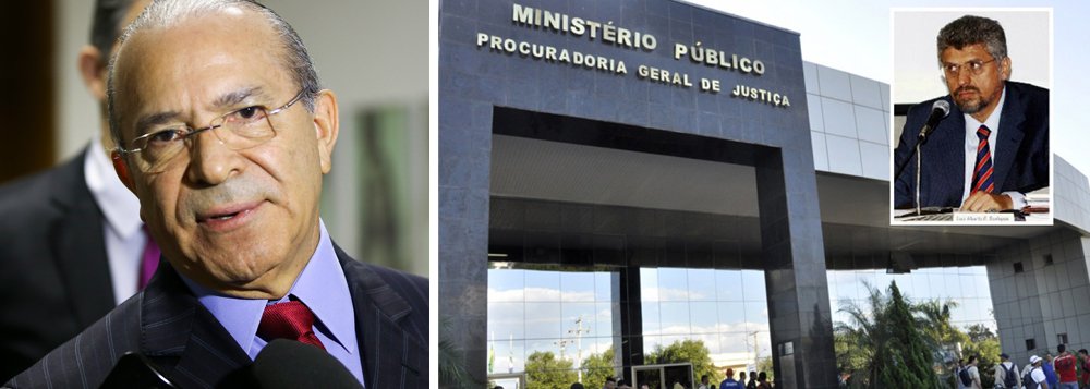 Procurador-geral de Justiça em exercício de Mato Grosso, Luiz Alberto Esteves Scaloppe, acusou o ministro da Casa Civil, Eliseu Padilha (PMDB), e o governador Pedro Taques (PSDB) de atuarem para tentar reverter uma ação do Ministério Público do Estado por crime ambiental; "Considero uma indignidade o governo do Estado de Mato Grosso agir em defesa de interesses privados em detrimento do bem público relevante que é o Parque Serra de Ricardo Franco", disse o procurador; Padilha e seus sócios tiveram cerca de R$ 180 milhões bloqueados em bens bloqueados no processo (Foto: Aquiles Lins) Procurador-geral de Justiça em exercício de Mato Grosso, Luiz Alberto Esteves Scaloppe, acusou o ministro da Casa Civil, Eliseu Padilha (PMDB), e o governador Pedro Taques (PSDB) de atuarem para tentar reverter uma ação do Ministério Público do Estado por crime ambiental; "Considero uma indignidade o governo do Estado de Mato Grosso agir em defesa de interesses privados em detrimento do bem público relevante que é o Parque Serra de Ricardo Franco", disse o procurador; Padilha e seus sócios tiveram cerca de R$ 180 milhões bloqueados em bens bloqueados no processo