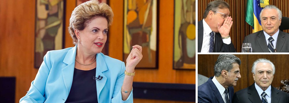 O Brasil foi o primeiro país do mundo a derrubar uma presidente honesta para instalar a corrupção no poder; de um lado, Geddel Vieira Lima e Michel Temer pressionam um ministro a aprovar uma obra ilegal; de outro, o líder Romero Jucá age para "estancar a sangria" da Lava Jato e coloca, de contrabando, a "emenda Cláudia Cruz" na lei que permite a repatriação de recursos ilícitos por parentes de políticos; se antes o País teve alguma chance de ser uma nação admirada no mundo, hoje é a mais bananeira das repúblicas bananeiras (Foto: Leonardo Attuch) O Brasil foi o primeiro país do mundo a derrubar uma presidente honesta para instalar a corrupção no poder; de um lado, Geddel Vieira Lima e Michel Temer pressionam um ministro a aprovar uma obra ilegal; de outro, o líder Romero Jucá age para "estancar a sangria" da Lava Jato e coloca, de contrabando, a "emenda Cláudia Cruz" na lei que permite a repatriação de recursos ilícitos por parentes de políticos; se antes o País teve alguma chance de ser uma nação admirada no mundo, hoje é a mais bananeira das repúblicas bananeiras