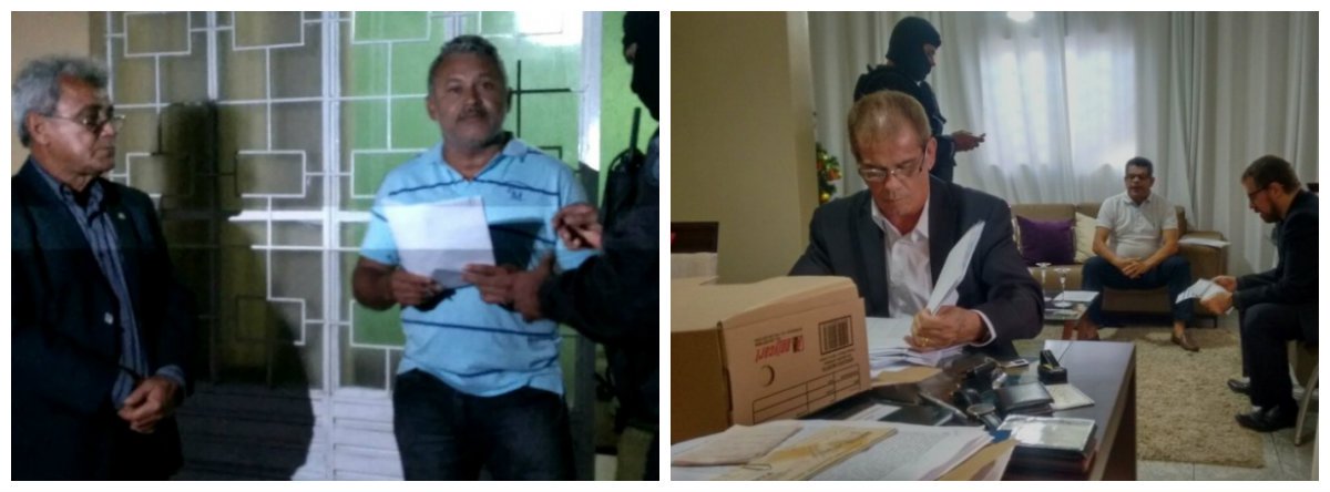 Uma operação desencadeada pelo Grupo de Combate às Organizações Criminosas (Gecoc), do Ministério Público Estadual (MPE), cumpre mandados de prisão e de busca e apreensão contra suspeitos de desvio de recursos na prefeitura de Santana do Ipanema, no Sertão de Alagoas; um dos alvos da operação é o ex-prefeito José Mário da Silva; notícia-crime contra o ex-prefeito foi feita ao MPE por um empresário insatisfeito por ter deixado de receber valores acordados no esquema (Foto: Voney Malta) Uma operação desencadeada pelo Grupo de Combate às Organizações Criminosas (Gecoc), do Ministério Público Estadual (MPE), cumpre mandados de prisão e de busca e apreensão contra suspeitos de desvio de recursos na prefeitura de Santana do Ipanema, no Sertão de Alagoas; um dos alvos da operação é o ex-prefeito José Mário da Silva; notícia-crime contra o ex-prefeito foi feita ao MPE por um empresário insatisfeito por ter deixado de receber valores acordados no esquema