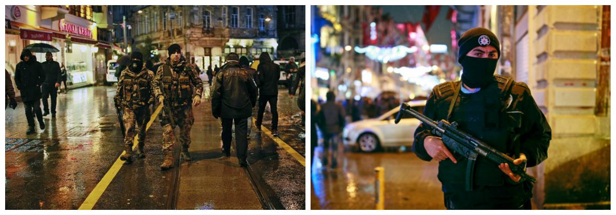 Atentado em clube noturno em Istambul, Turquia (Foto: Paulo Emílio) Atentado em clube noturno em Istambul, Turquia