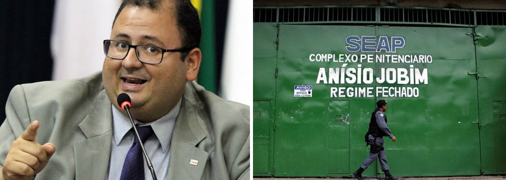 A seccional Amazonas da OAB formulou uma ação civil pública contra o governo do Estado do Amazonas, cobrando 'medidas necessárias para garantir o cumprimento da Lei de Execução Penal, da Constituição da República e de normas de Direitos Humanos'; ação estipula pena de multa diária de um milhão de reais para o não cumprimento das exigências; para o presidente da seccional amazonense, Marco Aurélio Choy, o estado tinha conhecimento do problema e não tomou medidas concretas para evitar as mortes; "Entendemos que o Estado não tomou de forma concreta e efetiva as medidas necessárias para que esse cenário não tivesse o desfecho trágico registrado no último domingo", diz Choy (Foto: Romulo Faro) A seccional Amazonas da OAB formulou uma ação civil pública contra o governo do Estado do Amazonas, cobrando 'medidas necessárias para garantir o cumprimento da Lei de Execução Penal, da Constituição da República e de normas de Direitos Humanos'; ação estipula pena de multa diária de um milhão de reais para o não cumprimento das exigências; para o presidente da seccional amazonense, Marco Aurélio Choy, o estado tinha conhecimento do problema e não tomou medidas concretas para evitar as mortes; "Entendemos que o Estado não tomou de forma concreta e efetiva as medidas necessárias para que esse cenário não tivesse o desfecho trágico registrado no último domingo", diz Choy