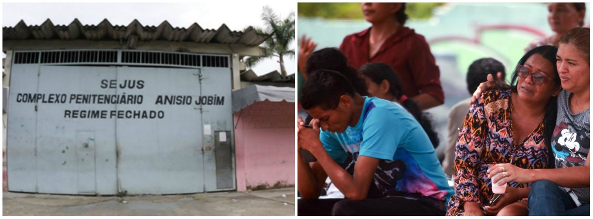 A selvageria da rebelião que deixou 56 detidos mortos - decapitados e mutilados - no Compaj (Complexo Penitenciário Anísio Jobim), em Manaus, foi notícia no mundo inteiro; as críticas ao sistema penitenciário brasileiro são uma constante nos textos dos jornais estrangeiros (Foto: Gisele Federicce) A selvageria da rebelião que deixou 56 detidos mortos - decapitados e mutilados - no Compaj (Complexo Penitenciário Anísio Jobim), em Manaus, foi notícia no mundo inteiro; as críticas ao sistema penitenciário brasileiro são uma constante nos textos dos jornais estrangeiros