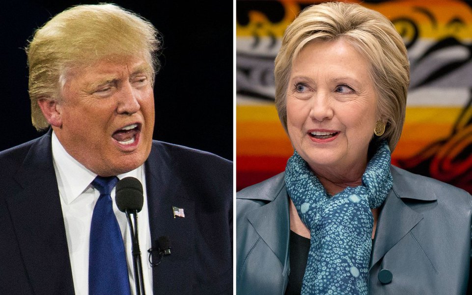 A campanha da democrata Hillary Clinton previu neste domingo um forte comparecimento às urnas por grupos como hispânicos e negros, enquanto assessores do republicano Donald Trump disseram que as multidões em seus comícios mostraram um entusiasmo que pode levar a uma vitória nas eleições na terça-feira; ambos os candidatos à presidência dos Estados Unidos previam fazer forte campanha neste domingo em estados-chave como Ohio, Pensilvânia e Nova Hampshire (Foto: Romulo Faro) A campanha da democrata Hillary Clinton previu neste domingo um forte comparecimento às urnas por grupos como hispânicos e negros, enquanto assessores do republicano Donald Trump disseram que as multidões em seus comícios mostraram um entusiasmo que pode levar a uma vitória nas eleições na terça-feira; ambos os candidatos à presidência dos Estados Unidos previam fazer forte campanha neste domingo em estados-chave como Ohio, Pensilvânia e Nova Hampshire