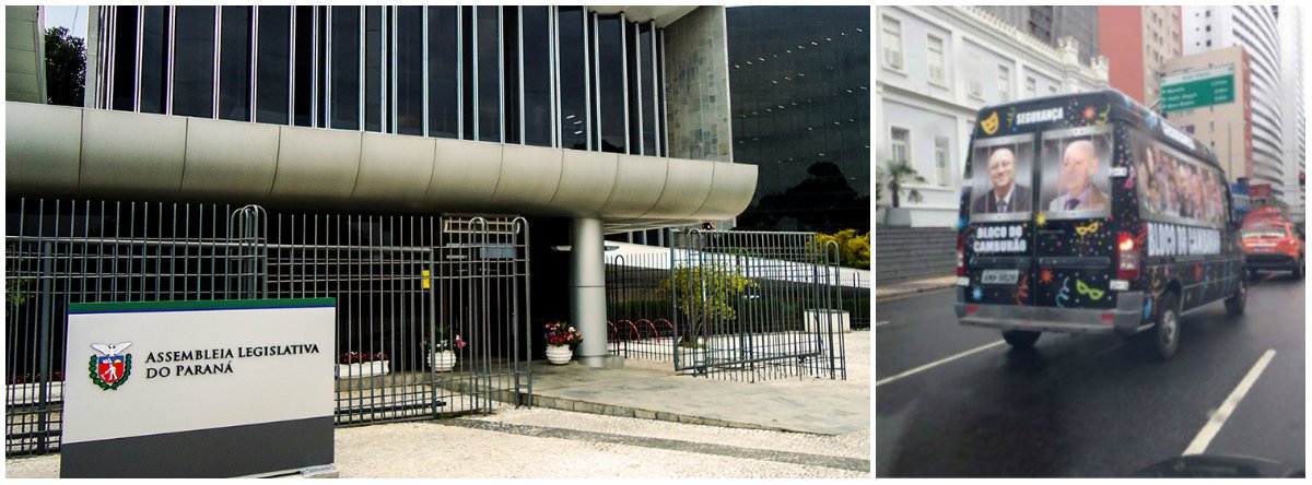 Os 31 deputados da base de sustentação do governador Beto Richa (PSDB) na Assembleia Legislativa do Paraná, conhecidos como integrantes da “Bancada do Camburão”, serão alvos de protestos na volta ao trabalho no próximo dia 1º de fevereiro; a organização da manifestação está a cargo do estridente Fórum de Entidades Sindicais, o FES, coordenado pela Professora Marlei da APP-Sindicato (Foto: Leonardo Lucena) Os 31 deputados da base de sustentação do governador Beto Richa (PSDB) na Assembleia Legislativa do Paraná, conhecidos como integrantes da “Bancada do Camburão”, serão alvos de protestos na volta ao trabalho no próximo dia 1º de fevereiro; a organização da manifestação está a cargo do estridente Fórum de Entidades Sindicais, o FES, coordenado pela Professora Marlei da APP-Sindicato