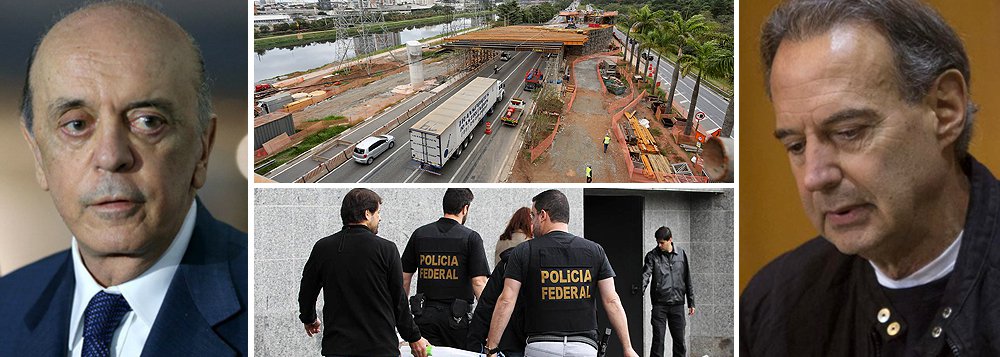 O MPF (Ministério Público Federal) investiga indícios de corrupção e lavagem de dinheiro envolvendo obra que ampliou as pistas da marginal Tietê no período em que José Serra era governador de São Paulo; os procuradores analisam o repasse de R$ 89,5 milhões para empresas ligadas ao operador financeiro Adir Assad e para o advogado Rodrigo Tacla Duran – alvos da 36ª fase da Operação Lava Jato – por dois consórcios e empreiteiras que executaram as obras de ampliação da marginal entre 2009 e 2001; investigadores concluíram que empresas ligadas aos operadores "revelaram-se como meras pessoas jurídicas interpostas em operações de lavagem de capitais” (Foto: Giuliana Miranda) O MPF (Ministério Público Federal) investiga indícios de corrupção e lavagem de dinheiro envolvendo obra que ampliou as pistas da marginal Tietê no período em que José Serra era governador de São Paulo; os procuradores analisam o repasse de R$ 89,5 milhões para empresas ligadas ao operador financeiro Adir Assad e para o advogado Rodrigo Tacla Duran – alvos da 36ª fase da Operação Lava Jato – por dois consórcios e empreiteiras que executaram as obras de ampliação da marginal entre 2009 e 2001; investigadores concluíram que empresas ligadas aos operadores "revelaram-se como meras pessoas jurídicas interpostas em operações de lavagem de capitais”