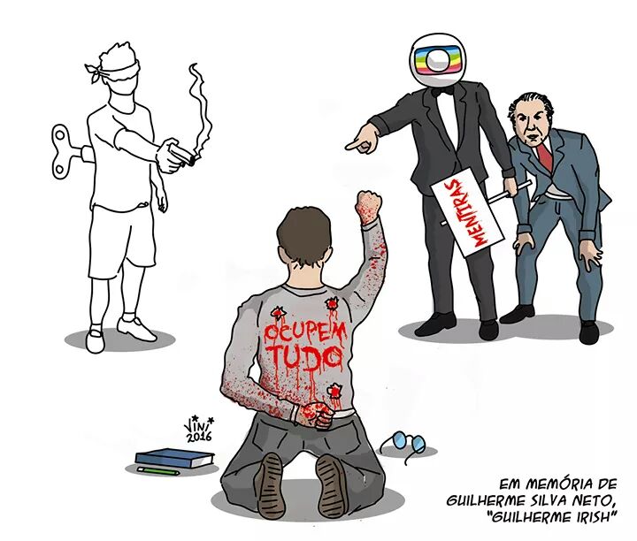 Que não sejamos capazes de fingir que nos últimos dois anos, tempo em que a sociedade brasileira se desumanizou absurdamente, não imaginamos que cedo ou tarde alguém morreria tão estupidamente por ódio ideológico (Foto: Luciana Oliveira) Que não sejamos capazes de fingir que nos últimos dois anos, tempo em que a sociedade brasileira se desumanizou absurdamente, não imaginamos que cedo ou tarde alguém morreria tão estupidamente por ódio ideológico