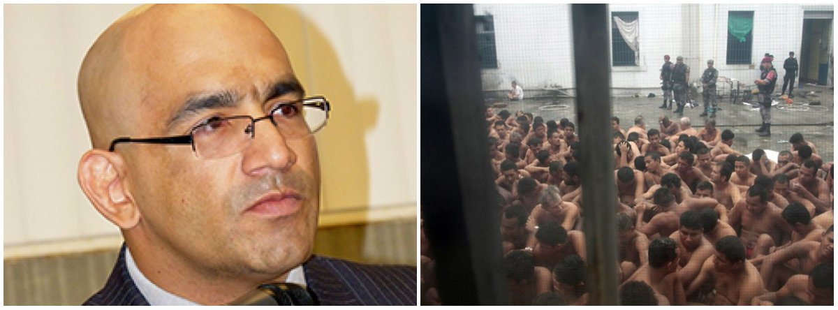 Reportagem do jornal Estado de S.Paulo apontou que o juiz Luís Carlos Valois, do Amazonas, chamado para negociar a rebelião no presídio de Manaus, "é suspeito de ligação com facção no Amazonas"; pelo Facebook, o magistrado rebateu: "não publicaram nada do que falei"; "Agora recebo ameaças de morte da suposta outra facção, por causa da matéria covardemente escrita, sem sequer citar o que falei. Covardes. Estadão covarde, para quem não basta 'bandido morto', juiz morto também é indiferente", escreve ainda (Foto: Gisele Federicce) Reportagem do jornal Estado de S.Paulo apontou que o juiz Luís Carlos Valois, do Amazonas, chamado para negociar a rebelião no presídio de Manaus, "é suspeito de ligação com facção no Amazonas"; pelo Facebook, o magistrado rebateu: "não publicaram nada do que falei"; "Agora recebo ameaças de morte da suposta outra facção, por causa da matéria covardemente escrita, sem sequer citar o que falei. Covardes. Estadão covarde, para quem não basta 'bandido morto', juiz morto também é indiferente", escreve ainda