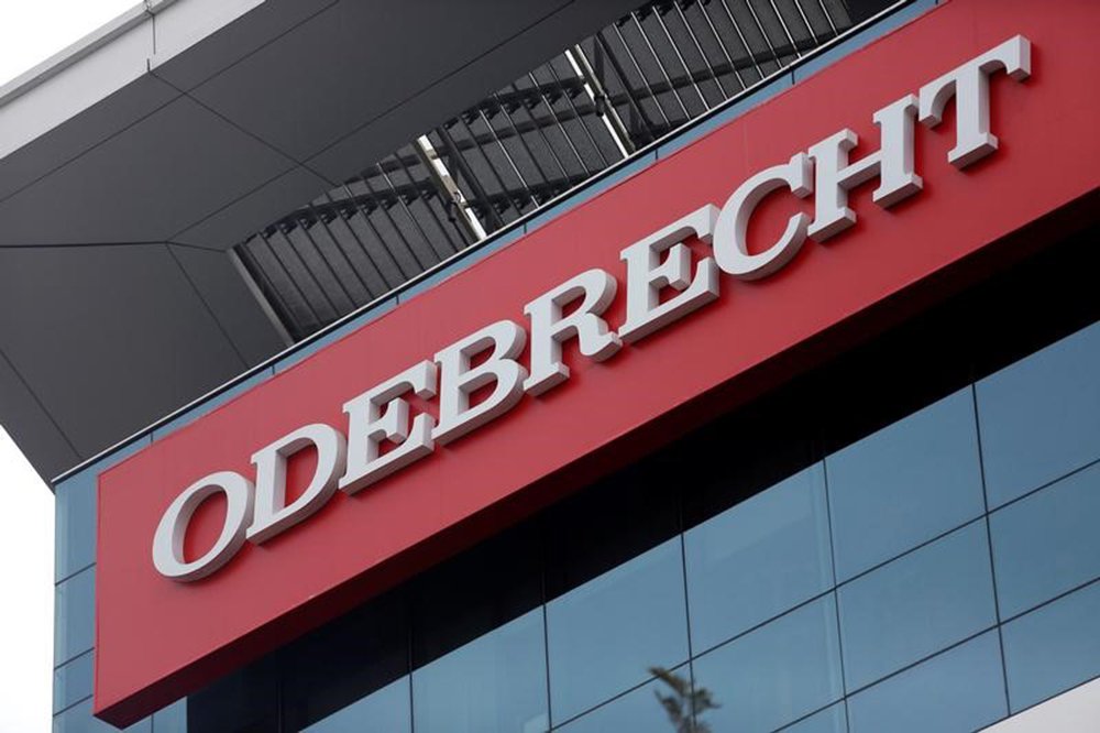 Logo da Odebrecht em edifício da empreiteira em Lima, no Peru. REUTERS/Janine Costa. (Foto: Gisele Federicce) Logo da Odebrecht em edifício da empreiteira em Lima, no Peru. REUTERS/Janine Costa.