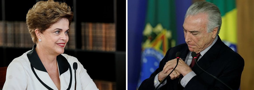 Em entrevista à revista digital Calle2, Dilma Rousseff diz que eleições indiretas no Brasil seriam um "aprofundamento do golpe"; "São três alternativas que a atual conjuntura apresenta. Uma é eleição direta, outra é eleição indireta e a terceira é o Temer continuar sendo o fantoche que ele é. Botar uma eleição indireta hoje aqui não significa dar um golpe no golpe, mas aprofundar o golpe", afirma; segundo ela, quem comanda o fantoche são "as lideranças do PSDB em acordo com parte do PMDB, com a mídia oligopolista e com segmentos empresariais. É esse pessoal. O Temer é uma fachada"; Dilma também analisa momento da América Latina, crise política e medidas do atual governo (Foto: Gisele Federicce) Em entrevista à revista digital Calle2, Dilma Rousseff diz que eleições indiretas no Brasil seriam um "aprofundamento do golpe"; "São três alternativas que a atual conjuntura apresenta. Uma é eleição direta, outra é eleição indireta e a terceira é o Temer continuar sendo o fantoche que ele é. Botar uma eleição indireta hoje aqui não significa dar um golpe no golpe, mas aprofundar o golpe", afirma; segundo ela, quem comanda o fantoche são "as lideranças do PSDB em acordo com parte do PMDB, com a mídia oligopolista e com segmentos empresariais. É esse pessoal. O Temer é uma fachada"; Dilma também analisa momento da América Latina, crise política e medidas do atual governo