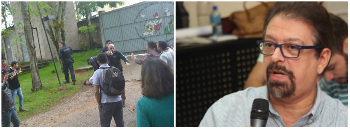 Jornalista, filho do sociólogo que leva o nome da escola ligada ao MST, invadida na última sexta-feira de forma violenta pela polícia civil de São Paulo, diz que ação é "inadmissível" e que foi ordenada por um "Estado policial que retoma os tristes tempos da ditadura militar" (Foto: Gisele Federicce) Jornalista, filho do sociólogo que leva o nome da escola ligada ao MST, invadida na última sexta-feira de forma violenta pela polícia civil de São Paulo, diz que ação é "inadmissível" e que foi ordenada por um "Estado policial que retoma os tristes tempos da ditadura militar"