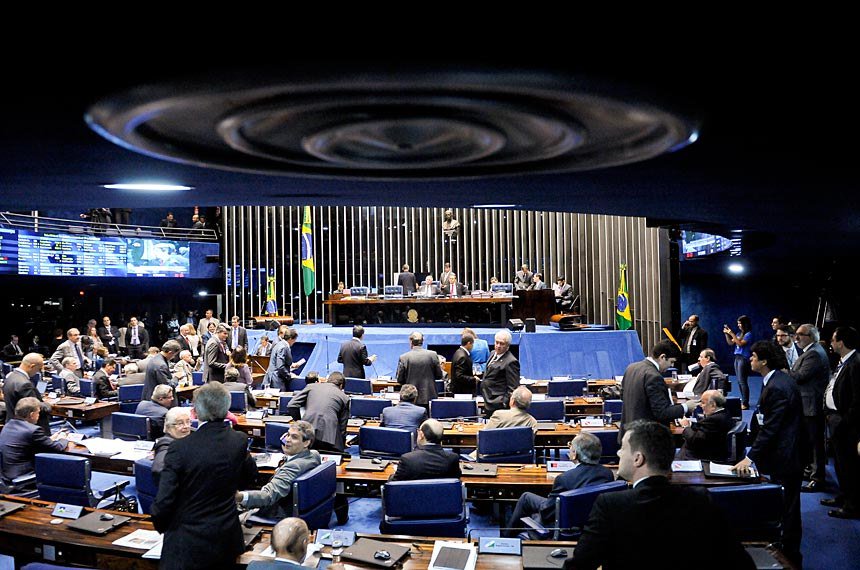 Plenário do Senado (Foto: Renan Calheiros) Plenário do Senado