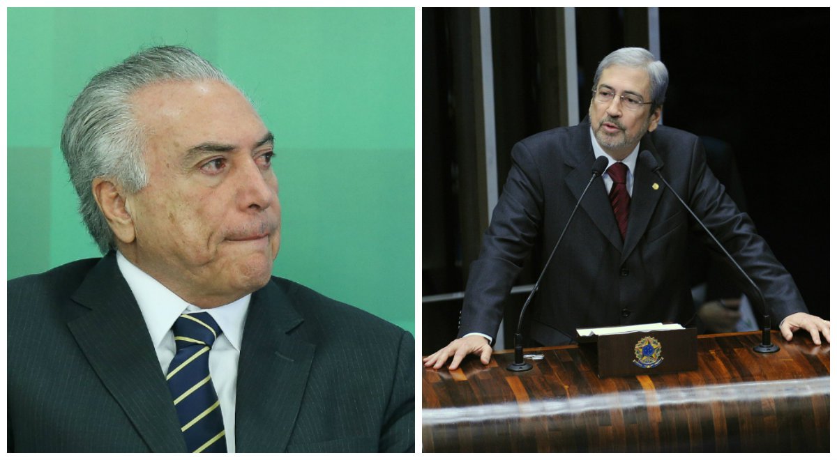 Michel Temer e Antonio Imbassahy.2 (Foto: José Barbacena) Michel Temer e Antonio Imbassahy.2