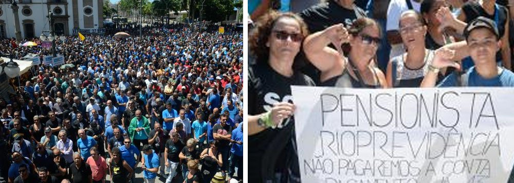 A Justiça do Rio de Janeiro concedeu, nesta terça (8), uma decisão liminar que suspende a tramitação de projeto de lei relativo a cobrança de alíquota extra de contribuição previdenciária para os servidores do estado; a decisão judicial foi requerida pelo deputado estadual Luiz Paulo (PSDB) e concedida pelo desembargador Custodio de Barros Tostes; "Acaso algum desconto aconteça, a lesão seria de difícil reparação, tendo em vista que a restituição das parcelas indevidas ocorreria mediante o pagamento de precatórios", ressalta o juiz, que vê "aparente inconstitucionalidade" no PL (Foto: Valter Lima) A Justiça do Rio de Janeiro concedeu, nesta terça (8), uma decisão liminar que suspende a tramitação de projeto de lei relativo a cobrança de alíquota extra de contribuição previdenciária para os servidores do estado; a decisão judicial foi requerida pelo deputado estadual Luiz Paulo (PSDB) e concedida pelo desembargador Custodio de Barros Tostes; "Acaso algum desconto aconteça, a lesão seria de difícil reparação, tendo em vista que a restituição das parcelas indevidas ocorreria mediante o pagamento de precatórios", ressalta o juiz, que vê "aparente inconstitucionalidade" no PL