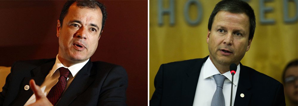 A Associação dos Magistrados Brasileiros (AMB), presidida por João Ricardo dos Santos Costa, acusou a Ordem dos Advogados do Brasil (OAB), presidida por Claudio Lamachia, de ser conivente com a anistia ao caixa dois planejada pela Câmara, em troca da aprovação do projeto que pretende impor penas aos julgadores e membros do Ministério Público que ultrapassam os limites de suas funções; em resposta, OAB disse que membros do Judiciário "mutilam a imagem da magistratura, transmitindo a nefasta ideia de que constituem casta intocável, imune à fiscalização da sociedade" (Foto: Aquiles Lins) A Associação dos Magistrados Brasileiros (AMB), presidida por João Ricardo dos Santos Costa, acusou a Ordem dos Advogados do Brasil (OAB), presidida por Claudio Lamachia, de ser conivente com a anistia ao caixa dois planejada pela Câmara, em troca da aprovação do projeto que pretende impor penas aos julgadores e membros do Ministério Público que ultrapassam os limites de suas funções; em resposta, OAB disse que membros do Judiciário "mutilam a imagem da magistratura, transmitindo a nefasta ideia de que constituem casta intocável, imune à fiscalização da sociedade"