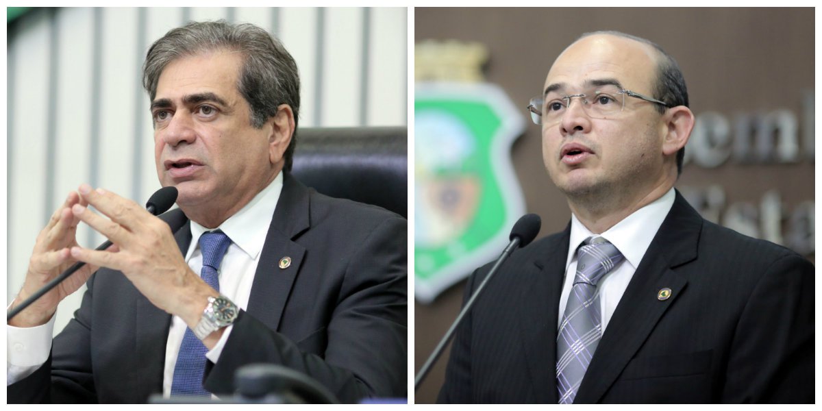 O deputado Sérgio Aguiar (PDT) anunciou hoje, que pretende ser candidato à presidência da Assembleia Legislativa. Em pronunciamento no plenário, na manhã de hoje, o deputado fez um histórico da sua trajetória e da tradição política de sua família. O atual presidente, deputado Zezinho Albuquerque, também pleiteia a reeleição. Os dois fazem parte da base de apoio do governador Camilo Santana e estão procurando conversar com os colegas, em busca de apoio (Foto: Fatima 247) O deputado Sérgio Aguiar (PDT) anunciou hoje, que pretende ser candidato à presidência da Assembleia Legislativa. Em pronunciamento no plenário, na manhã de hoje, o deputado fez um histórico da sua trajetória e da tradição política de sua família. O atual presidente, deputado Zezinho Albuquerque, também pleiteia a reeleição. Os dois fazem parte da base de apoio do governador Camilo Santana e estão procurando conversar com os colegas, em busca de apoio