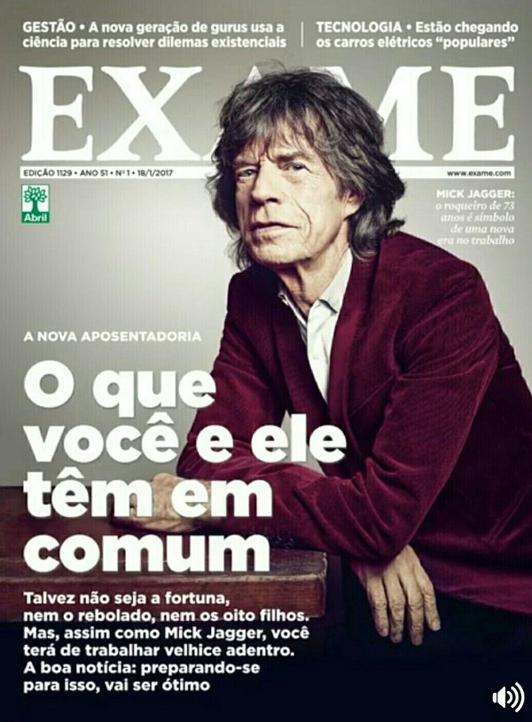 Nem todo mundo é feliz como o Mick Jagger que pode ganhar dinheiro enquanto produz endorfina e felicidade. O Rolling Stone foi usado de má-fé, para convencer o brasileiro médio, que pouco entende disso tudo, que ele será feliz trabalhando por mais tempo (Foto: Bia Willcox) Nem todo mundo é feliz como o Mick Jagger que pode ganhar dinheiro enquanto produz endorfina e felicidade. O Rolling Stone foi usado de má-fé, para convencer o brasileiro médio, que pouco entende disso tudo, que ele será feliz trabalhando por mais tempo