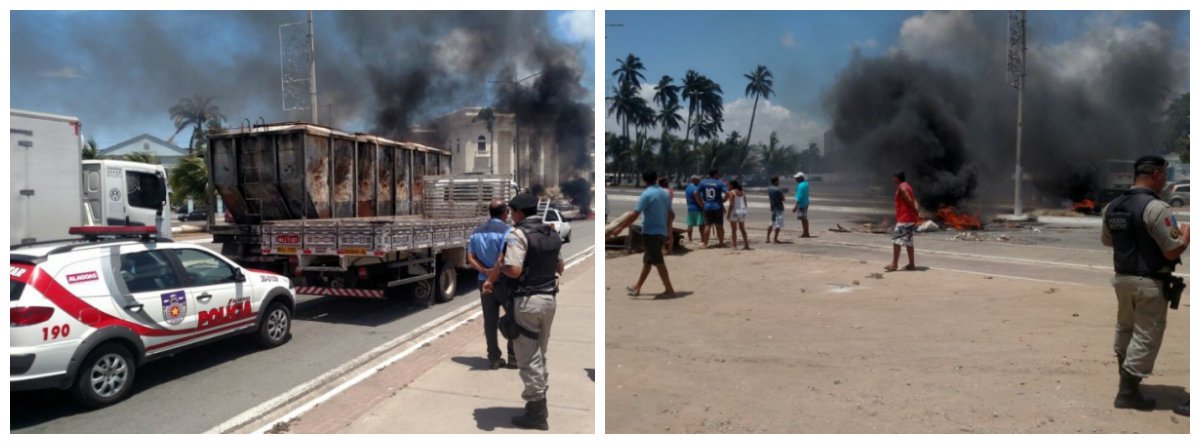 Pelo segundo dia consecutivo, pescadores que estão sem receber o seguro-defeso voltaram a fechar a Avenida Assis Chateaubriand, em Maceió; caso a situação não seja regularizada, eles ameaçam bloquear outros pontos da capital; a assessoria do INSS explicou que "a maioria dos 3.900 pescadores que solicitaram o seguro defeso ainda não recebeu o benefício porque estão cadastrados no Ministério da Agricultura, Pesca e Aquicultura (Mapa) com área de atuação na lagoa e pesca de peixe (Foto: Voney Malta) Pelo segundo dia consecutivo, pescadores que estão sem receber o seguro-defeso voltaram a fechar a Avenida Assis Chateaubriand, em Maceió; caso a situação não seja regularizada, eles ameaçam bloquear outros pontos da capital; a assessoria do INSS explicou que "a maioria dos 3.900 pescadores que solicitaram o seguro defeso ainda não recebeu o benefício porque estão cadastrados no Ministério da Agricultura, Pesca e Aquicultura (Mapa) com área de atuação na lagoa e pesca de peixe
