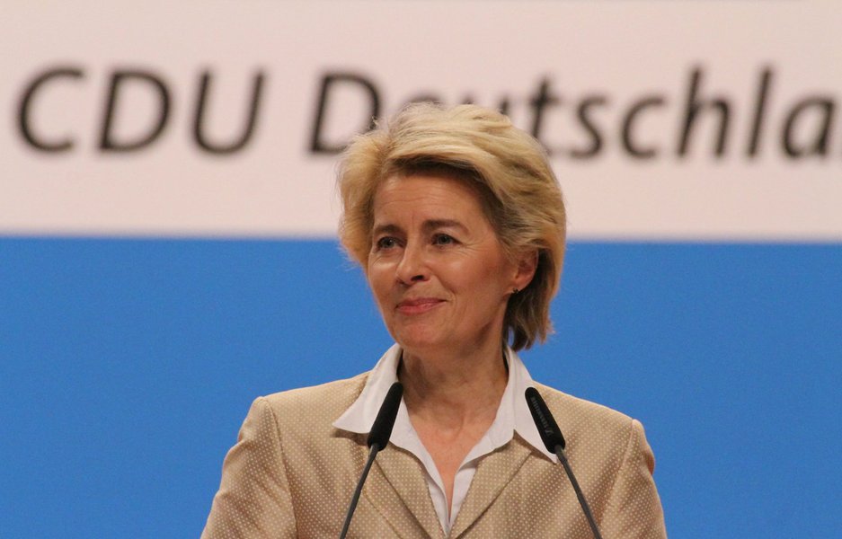 Acho que Trump sabe que isso não foi um voto para ele, mas sim contra Washington, contra o establishment", disse a ministra da Defesa da Alemanha, Ursula von der Leyen (Foto: Leonardo Attuch) Acho que Trump sabe que isso não foi um voto para ele, mas sim contra Washington, contra o establishment", disse a ministra da Defesa da Alemanha, Ursula von der Leyen