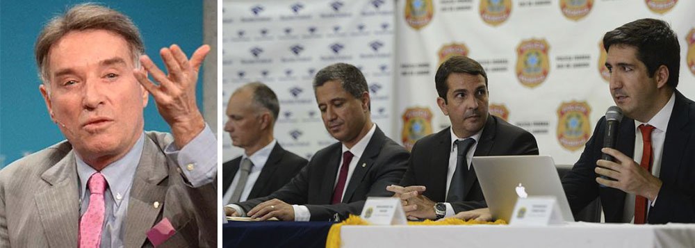 Colunista do 247 Alex Solnik critica a operação midiática em torno do empresário Eike Batista; "Não vale de nada dizer apenas que ele deu X milhões a Cabral, mas sim o que recebeu em troca disso. E me parece que isso ainda não se sabe. Doar milhões de dólares ou minas de ouro a um governador pode até ser suspeito (é claro que um governador não deveria aceitar jamais presente algum, quanto mais presentes tão exorbitantes), mas sem haver contrapartida a acusação não está, ao menos, completa", afirma; "Mais uma vez a Lava Jato coloca o carro à frente dos bois. Tal como os imperadores romanos, que, à falta de coisas melhores, ofereciam aos súditos pão e circo, a Lava Jato oferece pão e Eike. É muito pouco" (Foto: Alex Solnik) Colunista do 247 Alex Solnik critica a operação midiática em torno do empresário Eike Batista; "Não vale de nada dizer apenas que ele deu X milhões a Cabral, mas sim o que recebeu em troca disso. E me parece que isso ainda não se sabe. Doar milhões de dólares ou minas de ouro a um governador pode até ser suspeito (é claro que um governador não deveria aceitar jamais presente algum, quanto mais presentes tão exorbitantes), mas sem haver contrapartida a acusação não está, ao menos, completa", afirma; "Mais uma vez a Lava Jato coloca o carro à frente dos bois. Tal como os imperadores romanos, que, à falta de coisas melhores, ofereciam aos súditos pão e circo, a Lava Jato oferece pão e Eike. É muito pouco"