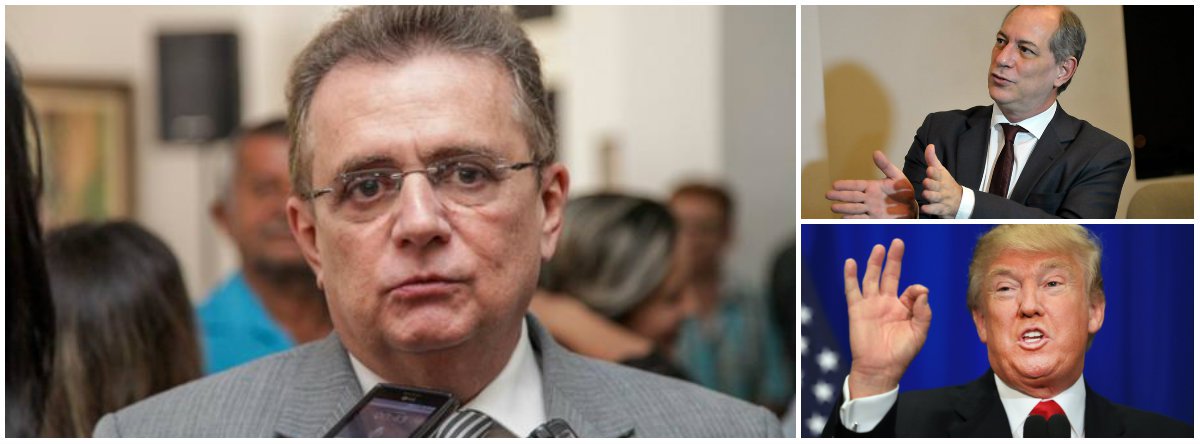 Em sua página no Facebook, o deputado Flávio Nogueira, do PDT do Piauí, postou uma mensagem comparando Ciro Gomes ao presidente eleito nos Estados Unidos, Donald Trump. "Com a vitória de Trump, nos Estados Unidos, é bom muita gente botar as barbas de molho. O falastrão, o destemperado, derrubou o discurso bonitinho, da mentira e do engodo. Ciro Gomes vem aí"! (Foto: Fatima 247) Em sua página no Facebook, o deputado Flávio Nogueira, do PDT do Piauí, postou uma mensagem comparando Ciro Gomes ao presidente eleito nos Estados Unidos, Donald Trump. "Com a vitória de Trump, nos Estados Unidos, é bom muita gente botar as barbas de molho. O falastrão, o destemperado, derrubou o discurso bonitinho, da mentira e do engodo. Ciro Gomes vem aí"!