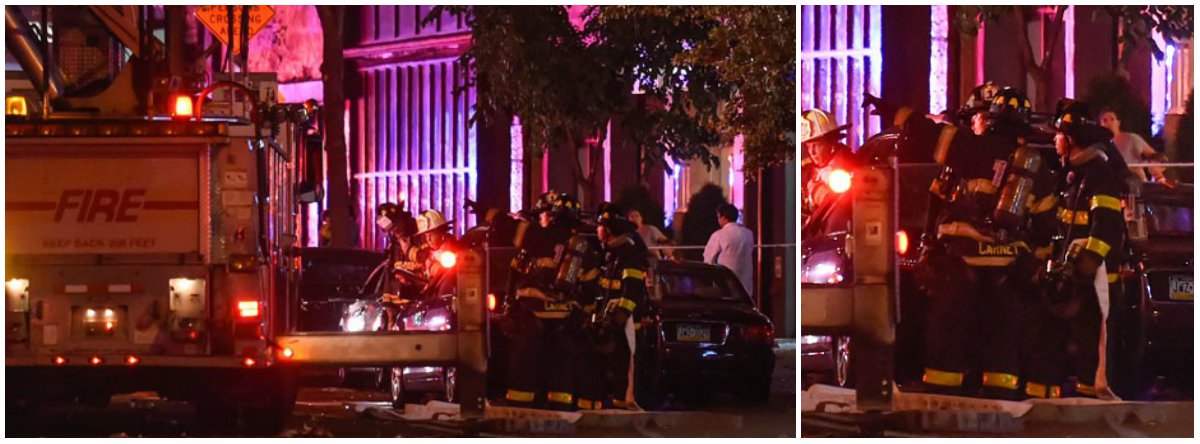 O governador de Nova York, Andrew Cuomo, informou que bomba que explodiu em Nova York, ferindo 29 pessoas foi um ato de terrorismo que, aparentemente, não tem conexões internacionais; "Vamos descobrir quem colocou estas bombas e eles serão levados à Justiça", disse; "Mas a explosão de uma bomba é genericamente uma atividade terrorista. É assim que vamos considerá-la" (Foto: Leonardo Lucena) O governador de Nova York, Andrew Cuomo, informou que bomba que explodiu em Nova York, ferindo 29 pessoas foi um ato de terrorismo que, aparentemente, não tem conexões internacionais; "Vamos descobrir quem colocou estas bombas e eles serão levados à Justiça", disse; "Mas a explosão de uma bomba é genericamente uma atividade terrorista. É assim que vamos considerá-la"