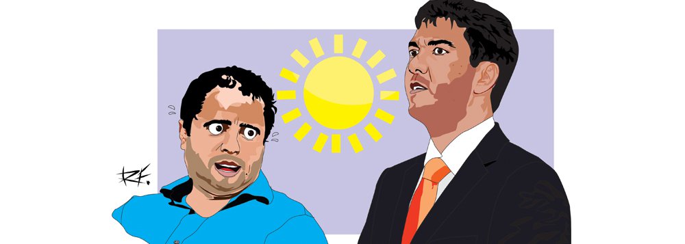 Faltando menos de duas semanas para o segundo turno das eleições em São Luís (MA), o candidato Eduardo Braide (PMN), vem sofrendo ataques de aliados do prefeito Edivaldo Holanda Júnior em diversas mídias diferentes (Foto: Ricardo Fonseca) Faltando menos de duas semanas para o segundo turno das eleições em São Luís (MA), o candidato Eduardo Braide (PMN), vem sofrendo ataques de aliados do prefeito Edivaldo Holanda Júnior em diversas mídias diferentes