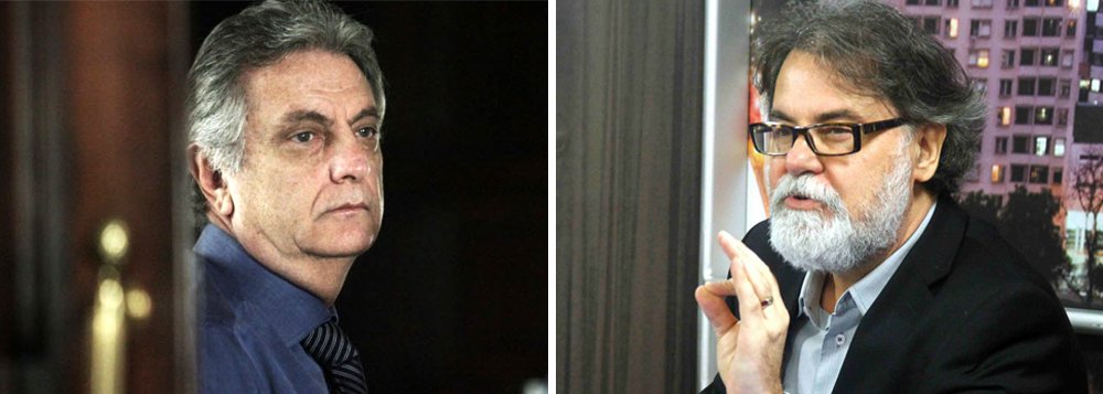 "Se a tese do MPF vingar, isso será uma reviravolta no mundo jurídico. O MP diz que não há provas porque se tratava de crime de lavagem de dinheiro. E a ausência de provas vai acabar, segundo eles, comprovando a tese de que houve crime. Isso é uma inversão do princípio e que o ônus da prova é de quem acusa", afirmou o jurista Lênio Streck; "Considerando as provas, eu acho a denúncia frágil", disse o também jurista Walter Maierovitch (Foto: Leonardo Attuch) "Se a tese do MPF vingar, isso será uma reviravolta no mundo jurídico. O MP diz que não há provas porque se tratava de crime de lavagem de dinheiro. E a ausência de provas vai acabar, segundo eles, comprovando a tese de que houve crime. Isso é uma inversão do princípio e que o ônus da prova é de quem acusa", afirmou o jurista Lênio Streck; "Considerando as provas, eu acho a denúncia frágil", disse o também jurista Walter Maierovitch
