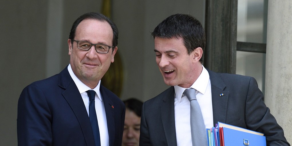 O presidente francês François Hollande e o primeiro-ministro Manuel Valls devem participar das eleições socialistas primárias para a escolha do candidato do partido para a corrida presidencial do próximo ano, disse um membro líder do Partido Socialista; comentários de Claude Bartolone, chefe da câmara baixa do Parlamento, ocorrem enquanto as pesquisas sugerem que a dividida esquerda francesa enfrentará derrota nas mãos do candidato de centro-direita ou da líder de extrema direita Marine Le Pen na eleições nos próximos meses de abril e maio (Foto: José Barbacena) O presidente francês François Hollande e o primeiro-ministro Manuel Valls devem participar das eleições socialistas primárias para a escolha do candidato do partido para a corrida presidencial do próximo ano, disse um membro líder do Partido Socialista; comentários de Claude Bartolone, chefe da câmara baixa do Parlamento, ocorrem enquanto as pesquisas sugerem que a dividida esquerda francesa enfrentará derrota nas mãos do candidato de centro-direita ou da líder de extrema direita Marine Le Pen na eleições nos próximos meses de abril e maio