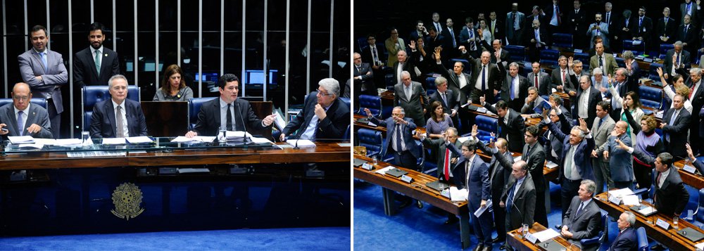 Juízes e membros do Ministério Público "estão em polvorosa porque a Câmara dos Deputados resolveu, na última versão do texto do PL 4850/2016 (sobre as famigeradas 10 medidas do MPF), incluir a previsão de crimes de abuso de autoridade por juízes e membros do ministério público. Que tal acalmá-los, lembrando-lhes de seu bordão: quem não deve, não teme?"; a afirmação é do ex-ministro da Justiça Eugênio Aragão; para ele, os argumentos usados contra o Congresso foram "toscos"; ele minimiza que o Congresso tenha desrespeitado a sociedade; "Em primeiro lugar, o projeto é de iniciativa popular só na forma, com coleta populista das assinaturas. Mas foi gestado sem debate, em gabinetes do MPF, por um grupelho de obstinados com o tema do 'combate' à corrupção" (Foto: Eugênio Aragão) Juízes e membros do Ministério Público "estão em polvorosa porque a Câmara dos Deputados resolveu, na última versão do texto do PL 4850/2016 (sobre as famigeradas 10 medidas do MPF), incluir a previsão de crimes de abuso de autoridade por juízes e membros do ministério público. Que tal acalmá-los, lembrando-lhes de seu bordão: quem não deve, não teme?"; a afirmação é do ex-ministro da Justiça Eugênio Aragão; para ele, os argumentos usados contra o Congresso foram "toscos"; ele minimiza que o Congresso tenha desrespeitado a sociedade; "Em primeiro lugar, o projeto é de iniciativa popular só na forma, com coleta populista das assinaturas. Mas foi gestado sem debate, em gabinetes do MPF, por um grupelho de obstinados com o tema do 'combate' à corrupção"