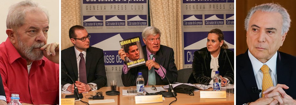 Advogados do ex-presidente afirmam que "o Comitê de Direitos Humanos da ONU informou ter registrado a carta de atualização do Comunicado feito ao órgão pelo ex-Presidente Luiz Inacio Lula da Silva em 28/7/2016", e também estendeu por um mês o prazo ao governo de Michel Temer, agora até 27 de janeiro de 2017, para os esclarecimentos que haviam sido pedidos em outubro: 'informações ou observações relevantes à questão da admissibilidade da comunicação'; na peça protocolada em Genebra, a defesa de Lula denuncia que "foram listadas violações ao Pacto de Direitos Políticos e Civis, adotado pela ONU, praticadas pelo juiz Sergio Moro e pelos procuradores da Operação Lava-Jato contra Lula" (Foto: Gisele Federicce) Advogados do ex-presidente afirmam que "o Comitê de Direitos Humanos da ONU informou ter registrado a carta de atualização do Comunicado feito ao órgão pelo ex-Presidente Luiz Inacio Lula da Silva em 28/7/2016", e também estendeu por um mês o prazo ao governo de Michel Temer, agora até 27 de janeiro de 2017, para os esclarecimentos que haviam sido pedidos em outubro: 'informações ou observações relevantes à questão da admissibilidade da comunicação'; na peça protocolada em Genebra, a defesa de Lula denuncia que "foram listadas violações ao Pacto de Direitos Políticos e Civis, adotado pela ONU, praticadas pelo juiz Sergio Moro e pelos procuradores da Operação Lava-Jato contra Lula"