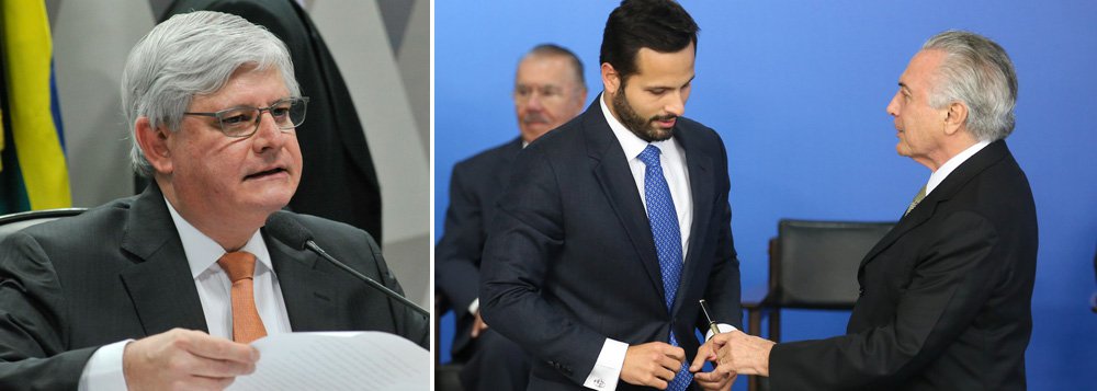 A Procuradoria-Geral da República, comandada por Rodrigo Janot, solicitou à Polícia Federal as gravações que o ex-ministro da Cultura Marcelo Calero fez de conversas suas com o presidente Michel Temer, o ministro Eliseu Padilha e o ex-minsitro Geddel Vieira Lima; PGR analisará os áudios para ver se pede autorização ao STF para investigar Temer e Padilha, que têm foro privilegiado (Foto: Gisele Federicce) A Procuradoria-Geral da República, comandada por Rodrigo Janot, solicitou à Polícia Federal as gravações que o ex-ministro da Cultura Marcelo Calero fez de conversas suas com o presidente Michel Temer, o ministro Eliseu Padilha e o ex-minsitro Geddel Vieira Lima; PGR analisará os áudios para ver se pede autorização ao STF para investigar Temer e Padilha, que têm foro privilegiado