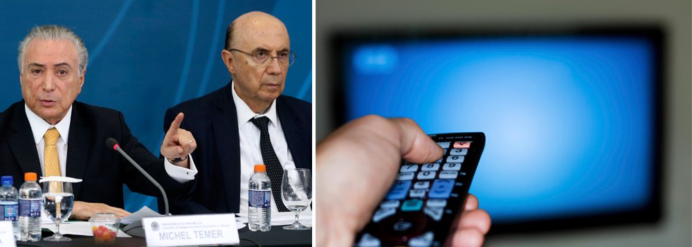 A recessão econômica, liderada pelo presidente Michel Temer e o ministro da Fazenda Henrique Meirelles, provocou a queda de 2,4% no número de assinantes de TV paga em outubro; comparado com o mesmo período do ano passado, o setor perdeu 471 mil assinantes; entre outubro de 2015 e outubro de 2016, a entrada dos serviços de TV por assinatura nos domicílios brasileiros caiu de 29,22% para 27,83%; "O fator principal é a crise econômica, que levou principalmente as famílias de mais baixa renda a cancelar seus pacotes", disse o presidente da consultoria Teleco, Eduardo Tude (Foto: Aquiles Lins) A recessão econômica, liderada pelo presidente Michel Temer e o ministro da Fazenda Henrique Meirelles, provocou a queda de 2,4% no número de assinantes de TV paga em outubro; comparado com o mesmo período do ano passado, o setor perdeu 471 mil assinantes; entre outubro de 2015 e outubro de 2016, a entrada dos serviços de TV por assinatura nos domicílios brasileiros caiu de 29,22% para 27,83%; "O fator principal é a crise econômica, que levou principalmente as famílias de mais baixa renda a cancelar seus pacotes", disse o presidente da consultoria Teleco, Eduardo Tude