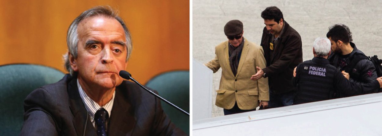Ex-diretor da Área Internacional da Petrobras, Nestor Cerveró já está no Rio de Janeiro; ele desembarcou de um voo comercial no Aeroporto Internacional do Galeão, e seguiu para a cidade de Itaipava, na região serrana fluminense, onde cumprirá pena de regime fechado em prisão domiciliar, segundo informou o advogado Igor Arthur Rayzel; o ex-diretor, preso na Operação Lava Jato, foi denunciado pelo MPF por uso do cargo na estatal para favorecer contratação de empreiteiras mediante pagamento de propina, formação de quadrilha e lavagem de dinheiro (Foto: Leonardo Lucena) Ex-diretor da Área Internacional da Petrobras, Nestor Cerveró já está no Rio de Janeiro; ele desembarcou de um voo comercial no Aeroporto Internacional do Galeão, e seguiu para a cidade de Itaipava, na região serrana fluminense, onde cumprirá pena de regime fechado em prisão domiciliar, segundo informou o advogado Igor Arthur Rayzel; o ex-diretor, preso na Operação Lava Jato, foi denunciado pelo MPF por uso do cargo na estatal para favorecer contratação de empreiteiras mediante pagamento de propina, formação de quadrilha e lavagem de dinheiro