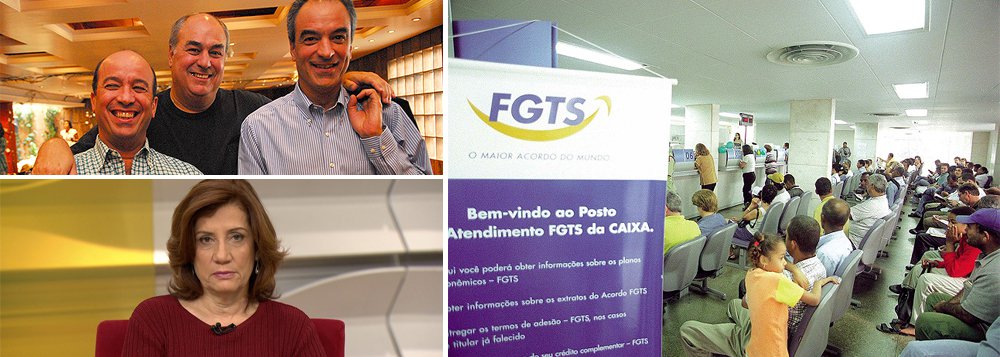 Jornal dos irmãos Marinho diz que vem em bom momento a mobilização de bancos privados para propor a quebra do monopólio da Caixa Econômica na administração dos bilhões do Fundo de Garantia (FGTS); “Além de o trabalhador poder receber uma remuneração mais elevada na sua conta, hoje abaixo da inflação, criam- se obstáculos para indicações políticas na CEF”, diz; já a colunista Miriam Leitão acrescenta que “a competição entre gestores pode ser um bom começo para o debate de como dar mais poderes ao detentor da conta de FGTS” (Foto: Roberta Namour) Jornal dos irmãos Marinho diz que vem em bom momento a mobilização de bancos privados para propor a quebra do monopólio da Caixa Econômica na administração dos bilhões do Fundo de Garantia (FGTS); “Além de o trabalhador poder receber uma remuneração mais elevada na sua conta, hoje abaixo da inflação, criam- se obstáculos para indicações políticas na CEF”, diz; já a colunista Miriam Leitão acrescenta que “a competição entre gestores pode ser um bom começo para o debate de como dar mais poderes ao detentor da conta de FGTS”