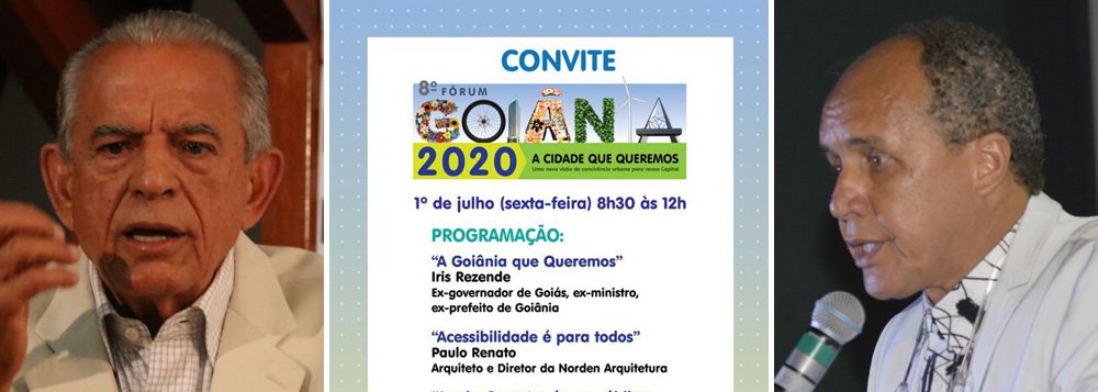 Ex-prefeito de Goiânia, que tem lavado à loucura as lideranças de seu partido por conta do suspense se será ou não candidato a voltar ao Paço Municipal, acaba de dar um sinal de que sua decisão está próxima e de que pode ser positiva; peemedebista é a grande atração da oitava edição do Fórum Goiânia 2020 – A Cidade que Queremos, iniciativa do publicitário Marcus Vinícius Queiroz que já reuniu basicamente todos os pré-candidatos competitivos ao pleito deste ano; evento, aberto ao público, acontece na próxima sexta-feira (1º), no Cine Lumière do Shopping Bougainville, a partir das 8h30 (Foto: Realle Palazzo-Martini) Ex-prefeito de Goiânia, que tem lavado à loucura as lideranças de seu partido por conta do suspense se será ou não candidato a voltar ao Paço Municipal, acaba de dar um sinal de que sua decisão está próxima e de que pode ser positiva; peemedebista é a grande atração da oitava edição do Fórum Goiânia 2020 – A Cidade que Queremos, iniciativa do publicitário Marcus Vinícius Queiroz que já reuniu basicamente todos os pré-candidatos competitivos ao pleito deste ano; evento, aberto ao público, acontece na próxima sexta-feira (1º), no Cine Lumière do Shopping Bougainville, a partir das 8h30