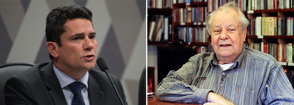Juiz da Lava Jato manda carta ao jornal em resposta ao artigo do professor Rogério Cezar de Cerqueira Leite, que em sua coluna, escreveu que "Moro não percebe, em seu esquema fanático, que a sua justiça não é muito mais que intolerância moralista"; para o magistrado, o jornal deveria evitar "a publicação de opiniões panfletárias-partidárias e que veiculam somente preconceito e rancor, sem qualquer base factual" (Foto: Gisele Federicce) Juiz da Lava Jato manda carta ao jornal em resposta ao artigo do professor Rogério Cezar de Cerqueira Leite, que em sua coluna, escreveu que "Moro não percebe, em seu esquema fanático, que a sua justiça não é muito mais que intolerância moralista"; para o magistrado, o jornal deveria evitar "a publicação de opiniões panfletárias-partidárias e que veiculam somente preconceito e rancor, sem qualquer base factual"